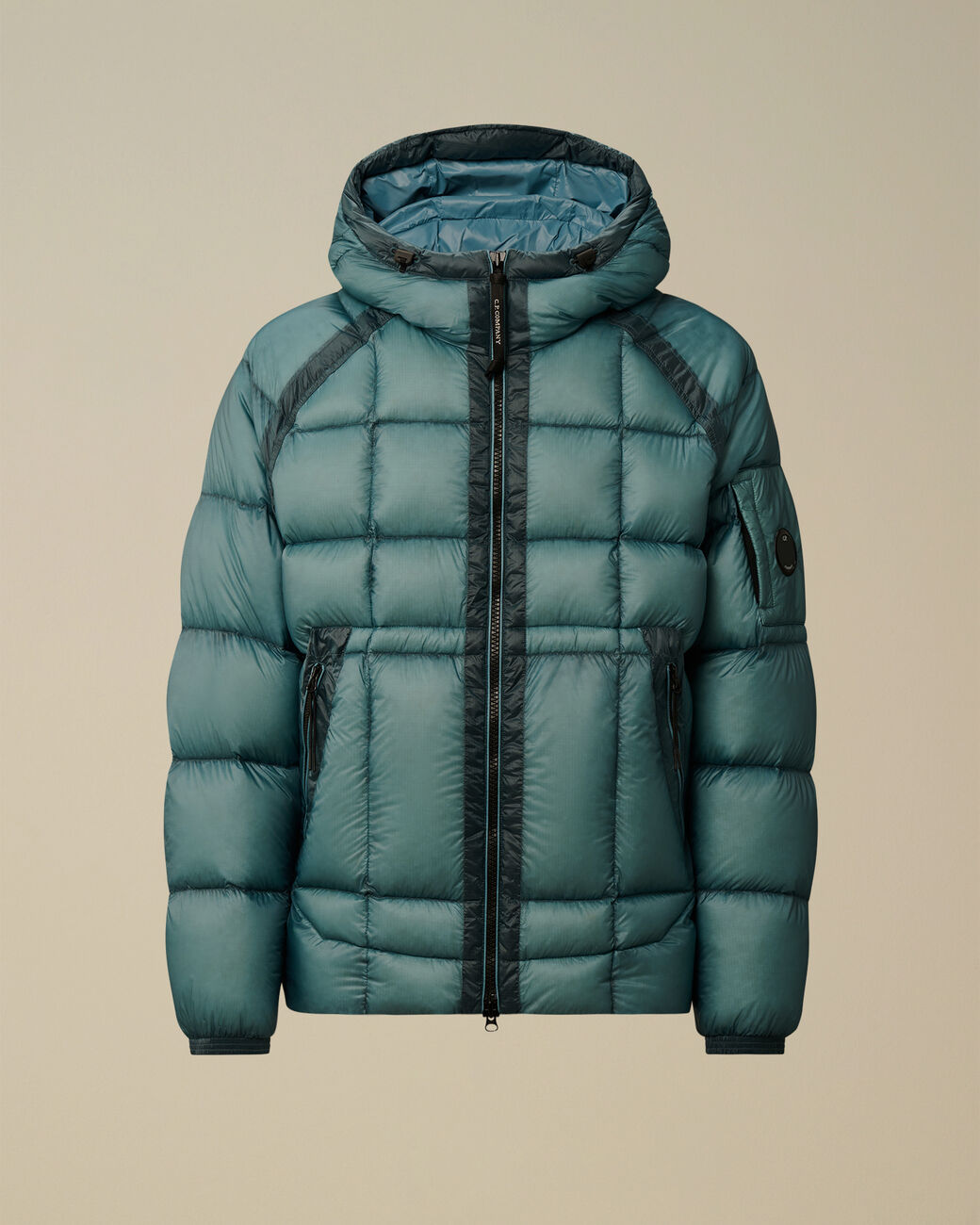C.P Company Hooded Down Puffer - LIGHT BLUE