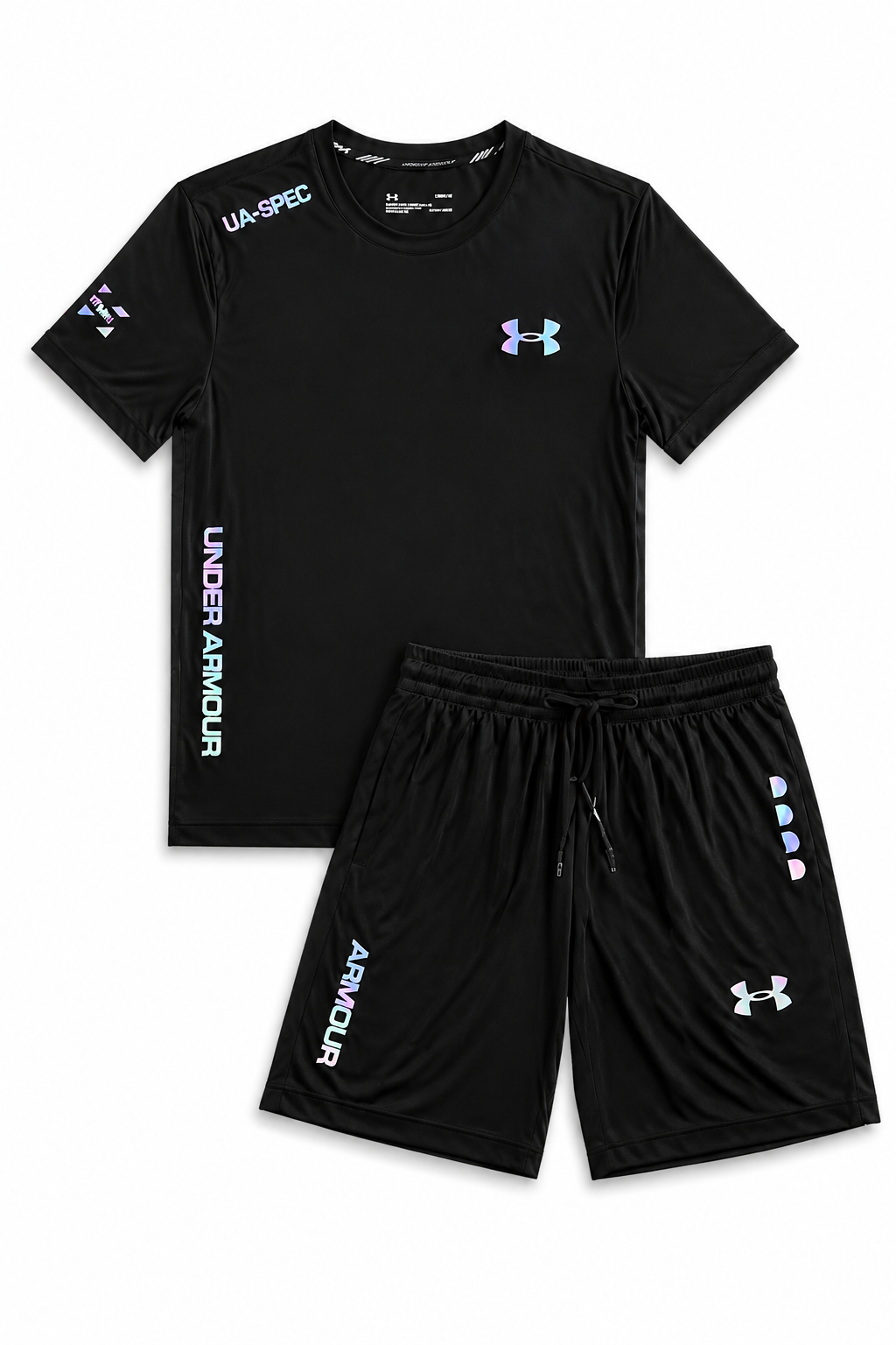 Under Performance T-Shirt & Shorts Set two-piece