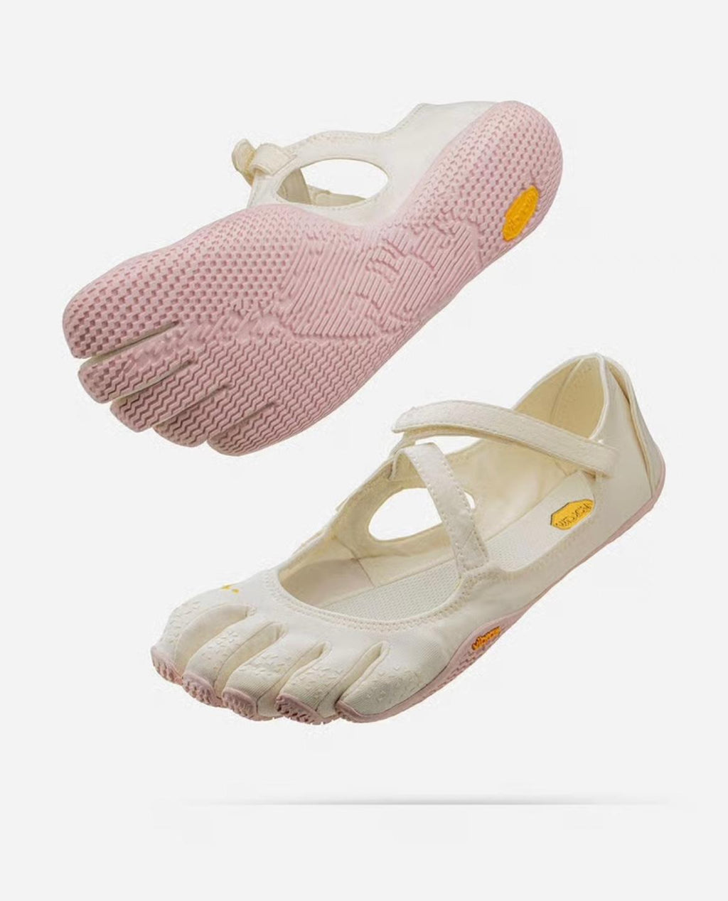 Vibram V-Soul Five Finger - White Ivory