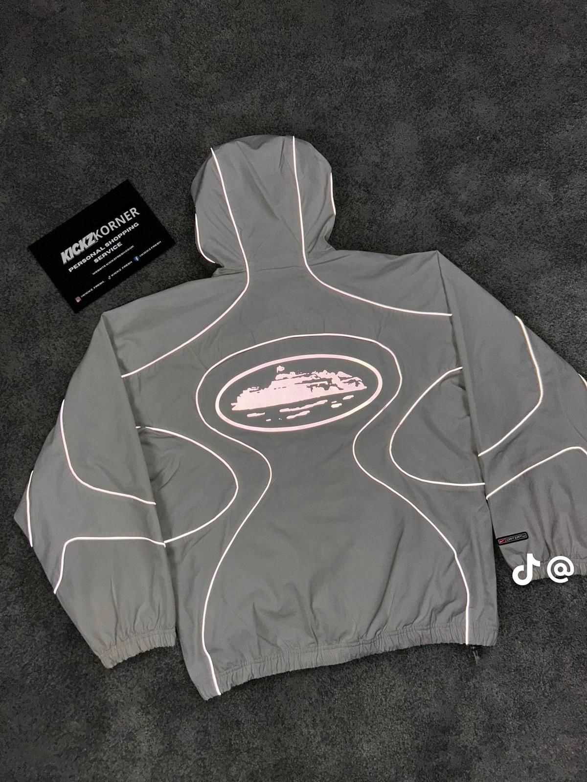 CORTEIZ X GULLY GREY TRACK JACKET