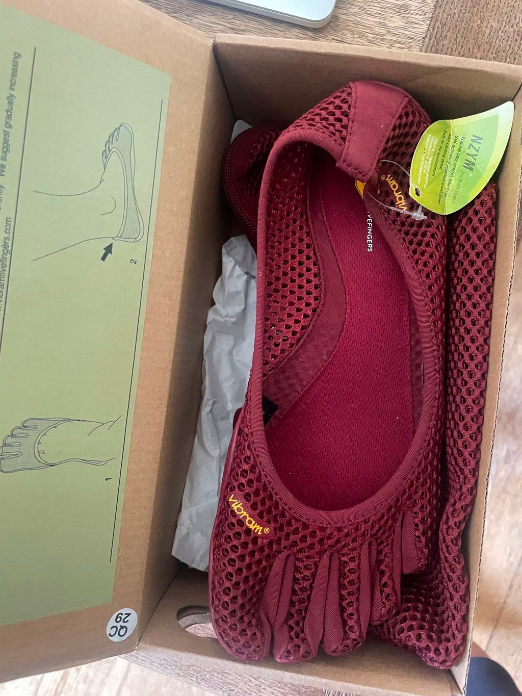 Vibram Five Finger - Bordeaux Red